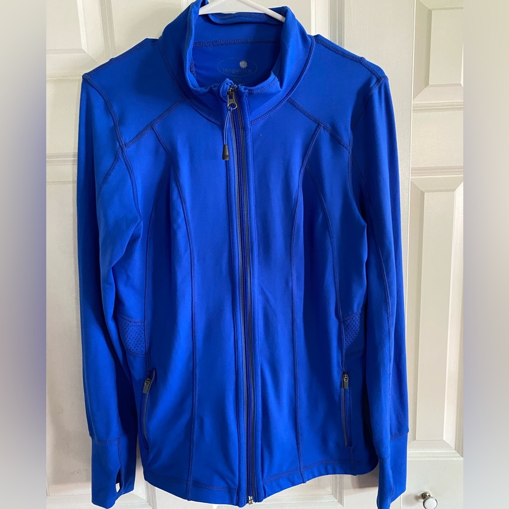Tangerine Zip Up